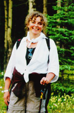 Marian Botsford Fraser at Banff Cultural Journalism programme, July, 2001